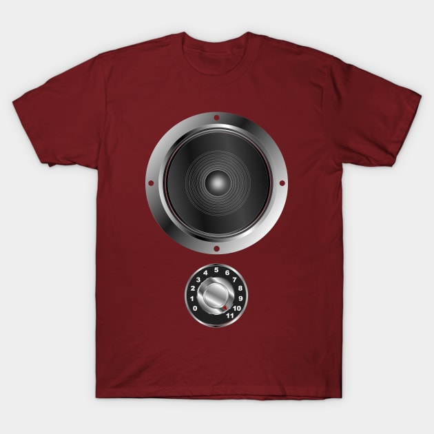 Spinal Tap Speaker T-Shirt by geodesyn